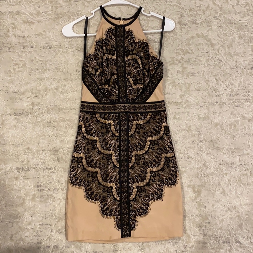 Bebe lace dress mini dress